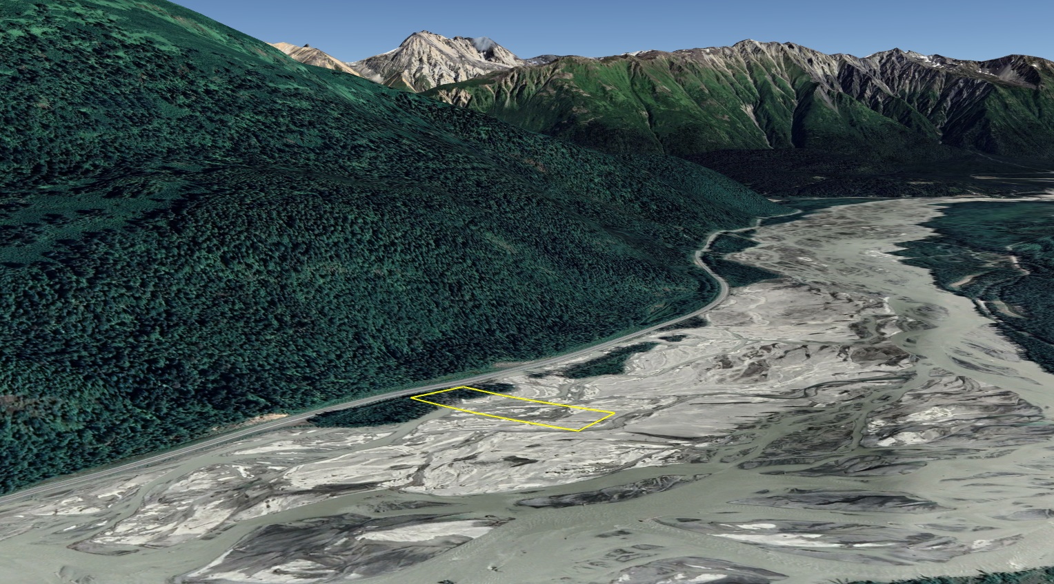 Klehini River Aerial View