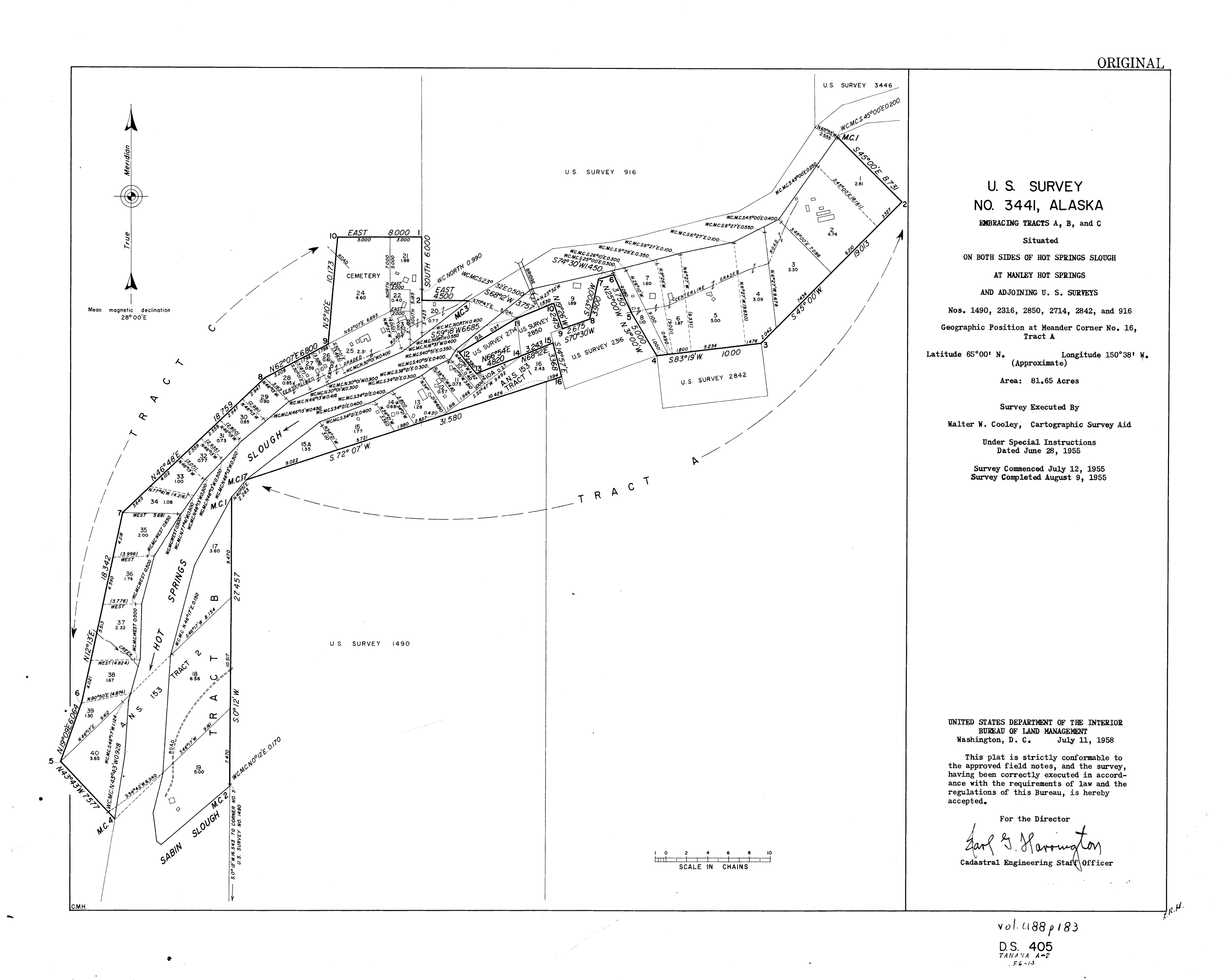 U.S. Survey No. 3441 Alaska
